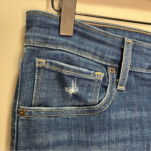 Levi's High Rise Skinny Jeans Distressed Size 31 - Picture 6 of 13